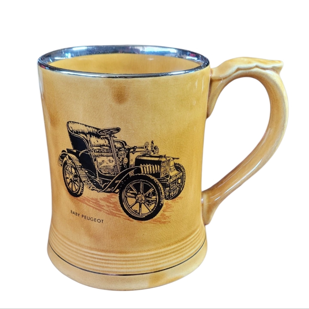 Classic Car Mug by Baby Peugeot Wade China Veteran Car Club